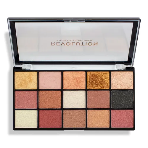 Revolution Beauty (Makeup Revolution) Re-Loaded, Affection Eyeshadow Palette (Paleta 15 cieni do powiek) - 1