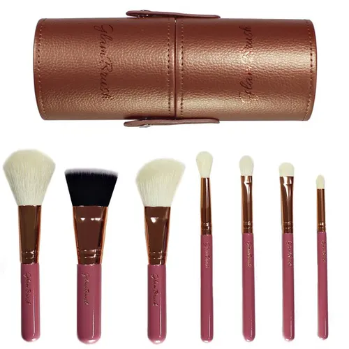 Glam Shop Zestaw mini  pędzli z tubą
