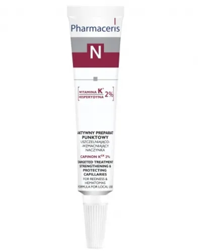 Pharmaceris N, Capinon Kcx 2%, Aktywny preparat punktowy uszczelniająco - wzmacniający naczynka