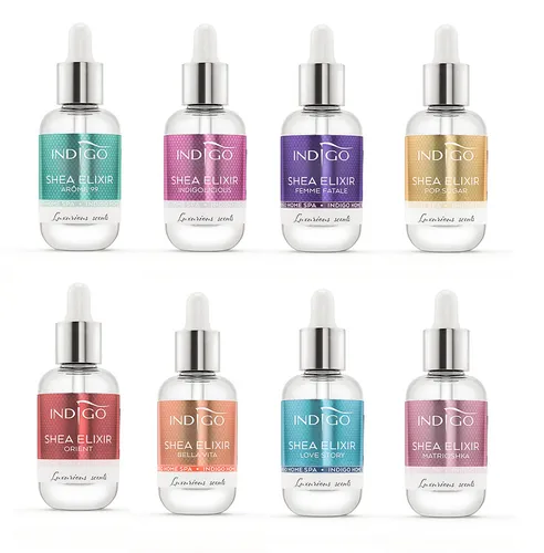 Indigo Nails Lab Home Spa, Shea Elixir, Oliwka do skórek w pipecie (różne rodzaje) - 2