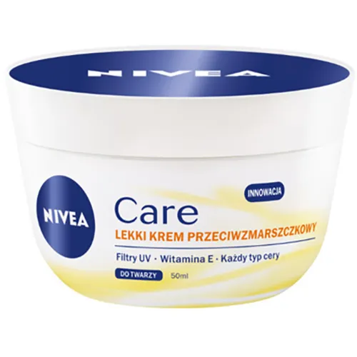 Nivea Care, Lekki krem przeciwzmarszczkowy 3 w 1 - 2
