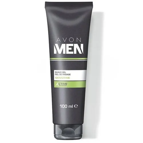 Avon Care Men, Active Sensitive, Shave Gel (Łagodny żel do golenia) - 3