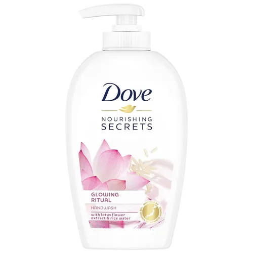 Dove Nourishing Secrets, Glowing Ritual, Handwash with Lotus Flower & Rice Water (Mydło do rąk w płynie)