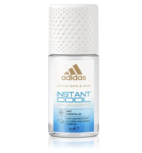 Adidas Active Skin & Mind, Instant Cool Deodorant Roll-on 24h (Dezodorant w kulce unisex)