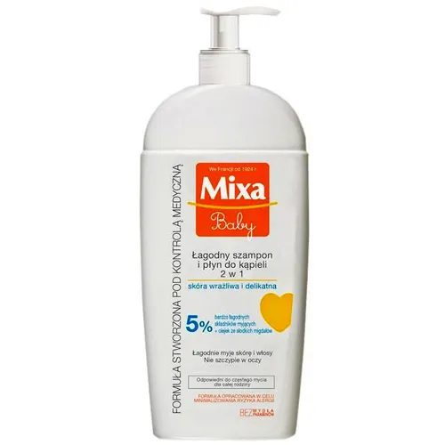 Mixa Baby, Lipidowy żel do ciała i włosów bez mydła