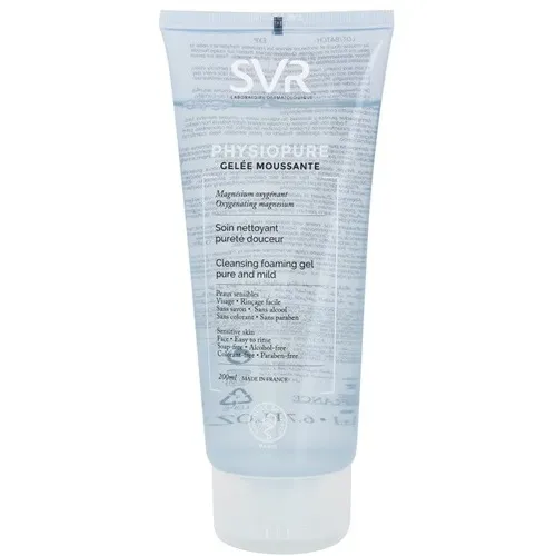 SVR Physiopure, Gelee Moussante [Cleansing Foaming Gel] (Natleniający skórę żel do oczyszczania twarzy)