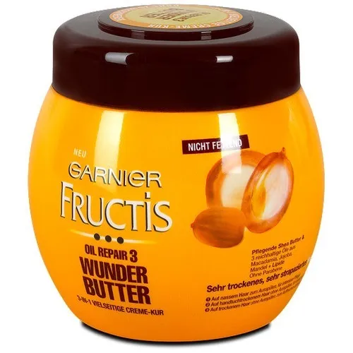 Garnier Fructis, Oil Repair 3 Butter, Maska wzmacniająca do włosów bardzo suchych i zniszczonych - 2