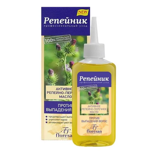 Floresan Cosmetic Aktywny olej pieprzowo- łopianowy