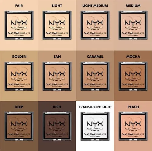 NYX Professional Makeup Can't Stop Won't Stop, Mattifying Powder (Matujący puder) - 2