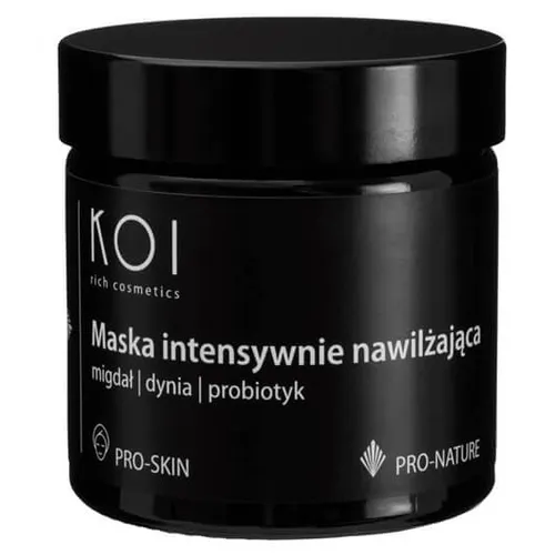 KOI Cosmetics Maska intensywnie nawilżająca `Migdał, dynia, probiotyk`
