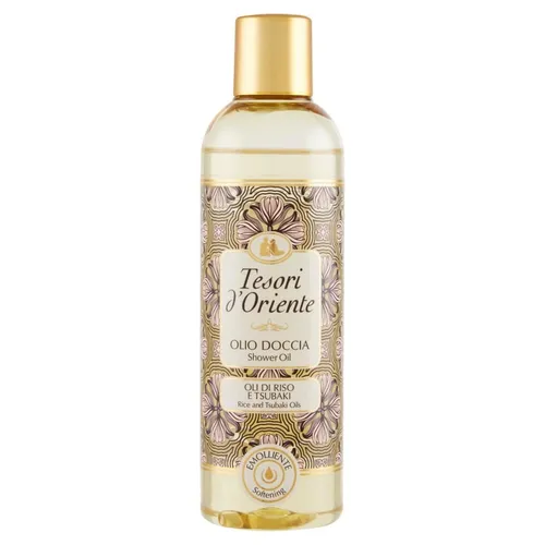 Tesori d'Oriente Rice & Tsabuki ,Shower Oil (Olejek pod prysznic `Olejki ryżu i tsubaki`)