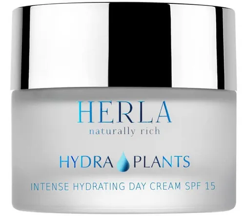 Herla Hydra Plants, Intense Hydrating Day Cream SPF15 (Intensywnie nawilżający krem na dzień SPF15)
