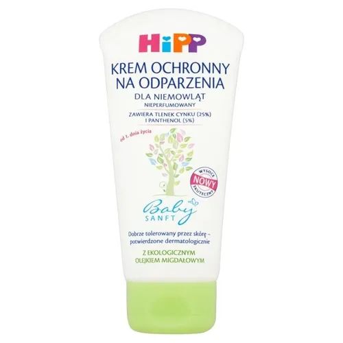HiPP Babysanft, Krem ochronny na odparzenia