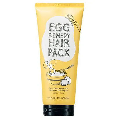Too Cool For School Egg Remedy Hair Pack (Odżywka do włosów z jajkiem)