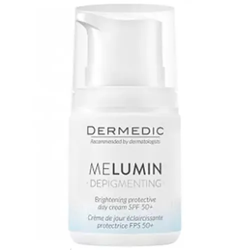 Dermedic Melumin, Ochronny krem rozjaśniający na dzień SPF 50+ - 3