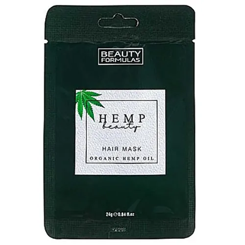 Beauty Formulas Hemp Beauty, Hair Mask (Maska do włosów z organicznym olejem konopnym)