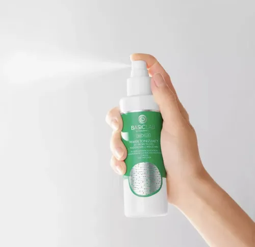 BasicLab Dermocosmetics Micellus, Tonik - primer tonizujący do skóry tłustej, trądzikowej i wrażliwe - 3