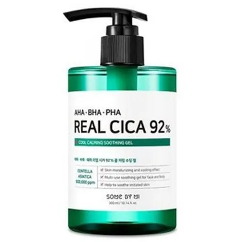 Some by MI AHA/BHA/PHA Real Cica 92% Cool Calming Soothing Gel (Łagodzący żel do wrażliwej skóry)