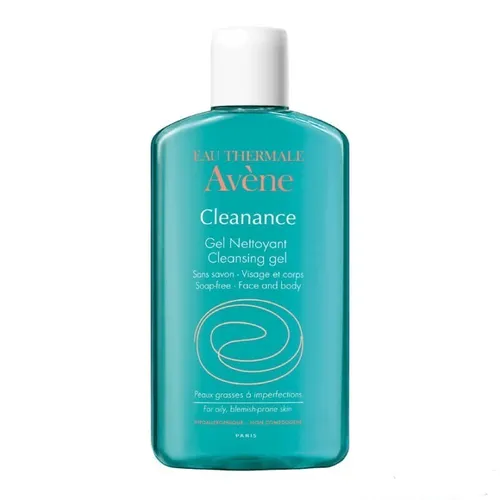 Eau Thermale Avène Cleanance, Cleansing Gel (Żel oczyszczający do skóry tłustej z niedoskonałościami)