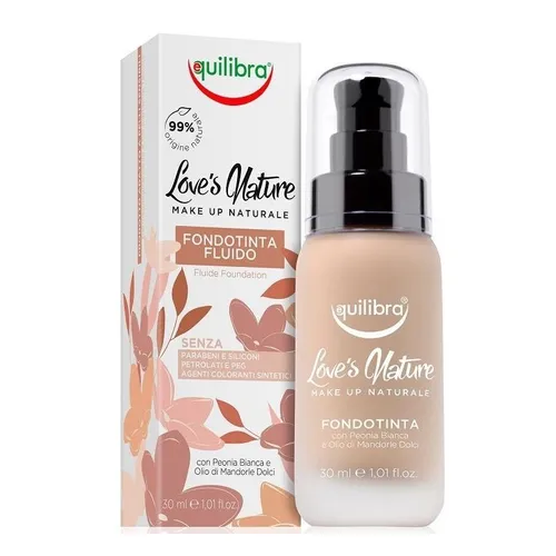 Equilibra Love's Nature Makeup Naturale,  Liquid Foundation (Korygujący podkład w płynie)