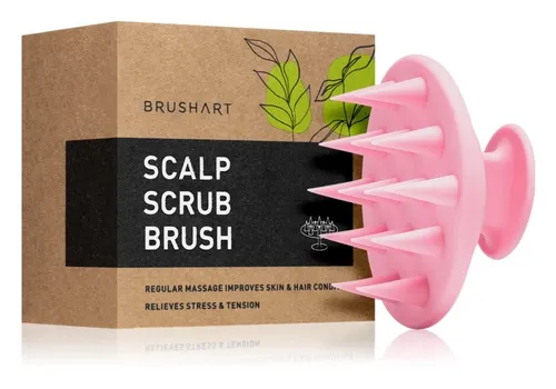 BrushArt Home Salon, Scalp Scrub Brush (Masażer do włosów)