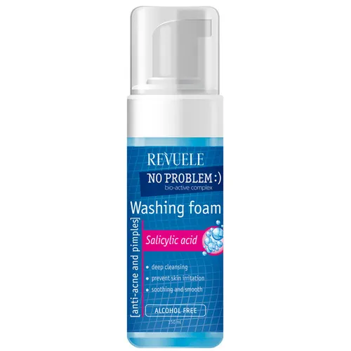 Revuele No Problem!, Washing Foam Salicylic Acid (Pianka do mycia przeciw trądzikowi i pryszczom z kwasem salicylowym)