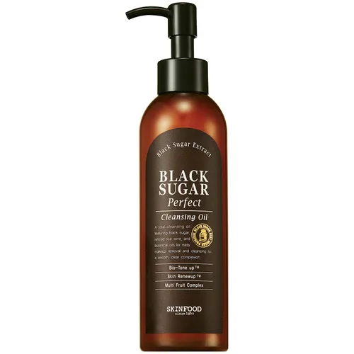 SkinFood Black Sugar, Perfect Cleansing Oil (Olej oczyszczajacy do twarzy)