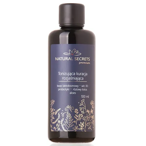 Natural Secrets Tonizująca kuracja rozjaśniająca