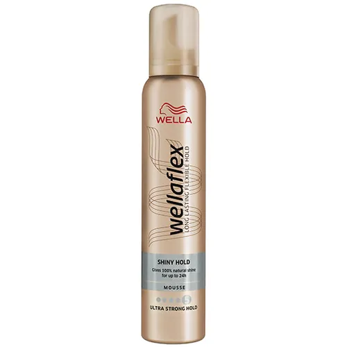 Wella Wellaflex, Shiny Hold Mousse (Pianka maksymalnie utrwalająca `Połysk i trwałość') - 2