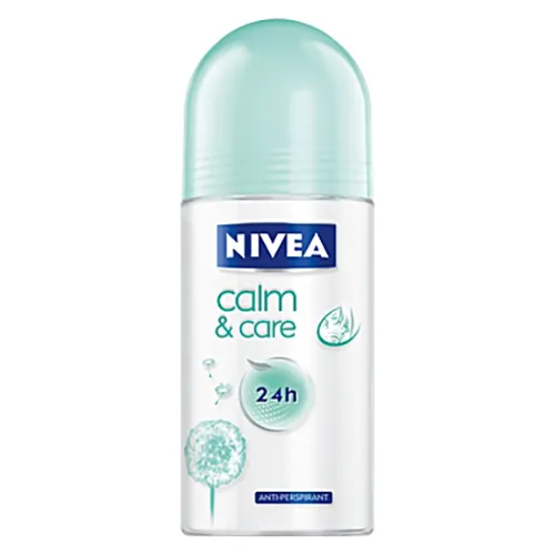 Nivea Deodorant, Calm & Care Roll - On (Łagodząco - regenerujący antyperspirant w kulce)