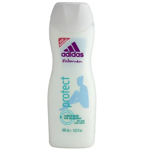 Adidas for Women, Protect, Cotton Milk, Hydrating Shower Gel (Żel pod prysznic dla skóry suchej)