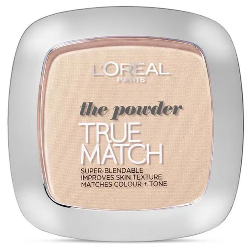 L'Oreal Paris True Match, Powder (Puder dopasowujący się do twarzy (stara wersja))