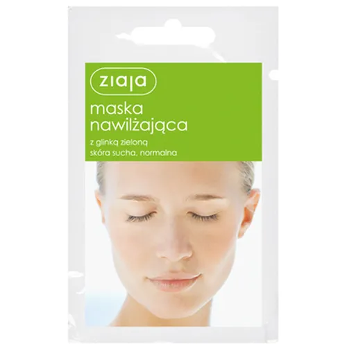 Ziaja Maska nawilżająca z glinką zieloną