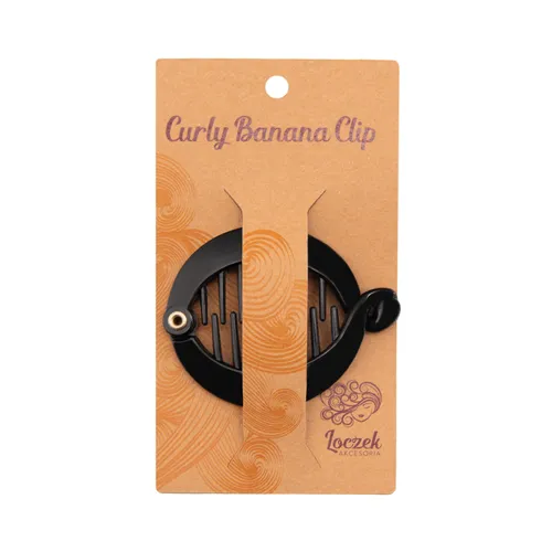 Loczek Curly Banana Clip (Okrągła spinka do włosów falowanych i kręconych) - 2