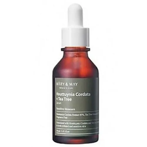 Mary & May Houttuynia Cordata +Tea Tree Serum (Serum do twarzy kojąco-normalizujące)