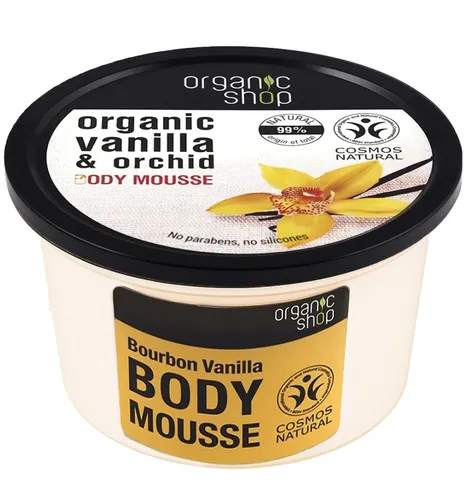 Organic Shop Vanilla & Orchid Body Mousse (Mus do ciała `Wanilia i orchidea`)