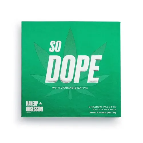 Makeup Obsession London So Dope, Shadow Palette with Cannabis Sativa (Paleta cieni do powiek) - 2