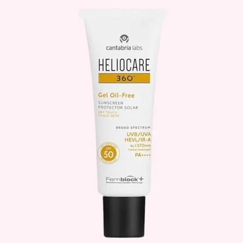 Heliocare 360° Gel Oil-Free SPF50 PA++++ (Krem-żel do twarzy z filtrem przeciwsłonecznym)