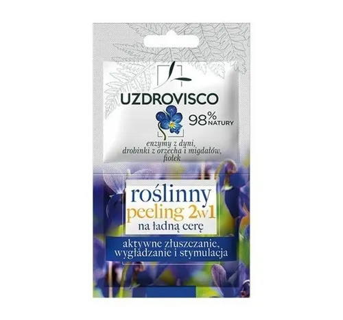 Uzdrovisco Roślinnie aktywny peeling 2 w 1 na ładną cerę - 1