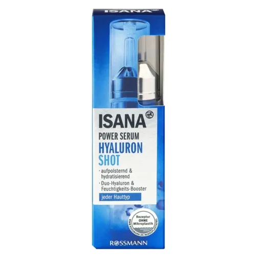 Isana Power Serum Hyaluron Shot (Serum do twarzy z hialuronem)