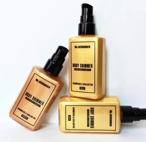 Mr. Scrubber Body Shimmer Bronze (Olejek ze świecącymi drobinkami)