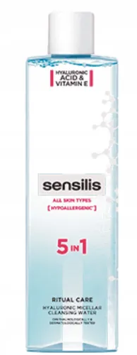Sensilis Ritual Care, Hyaluronic Micellar Cleansing Water 5 in 1 (Płyn micelarny 5 w 1)