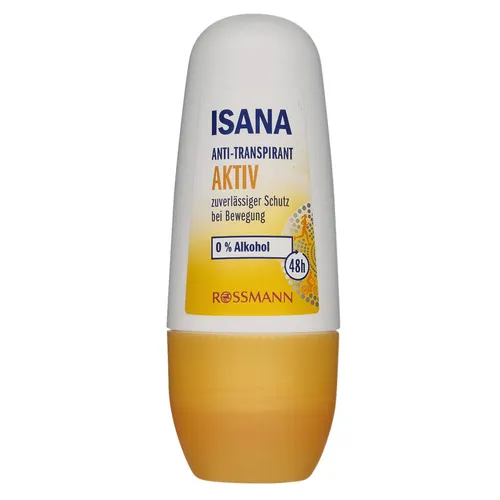 Isana Aktiv  Anti-Transpirant Roll-On (Antyperspirant w kulce)