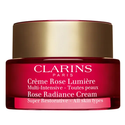 Clarins Creme Rose Lumiere Multi-intensive [Super Restorative Rose Radiance Cream] (Krem do twarzy)