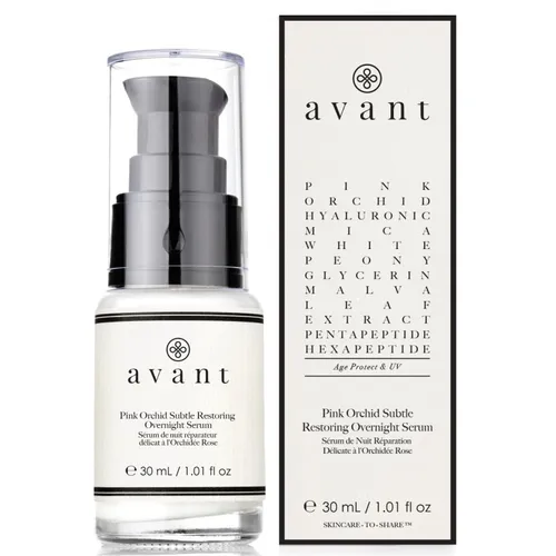 Avant Skincare Pink Orchid Subtle Restoring  Overnight Serum (Subtelne regenerujące serum na noc z różową orchideą)