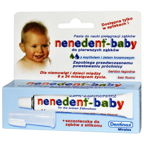 Dentinox Nenedent Baby, Pasta do zębów bez fluoru