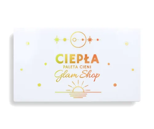 Glam Shop GlamBOX, Paleta cieni do powiek `Ciepła` - 3