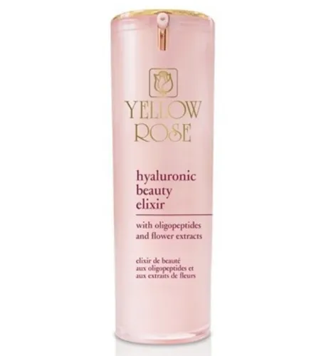 Yellow Rose Hyaluronic Beauty Elixir (Hialuronowy eliksir z oligopeptydami i ekstraktami kwiatowymi)