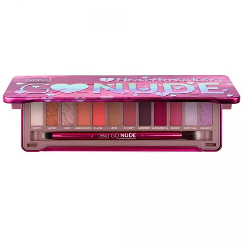 Wibo Go Nude Heartbreaker Eyeshadow Palette (Paleta 12 cieni do powiek)
