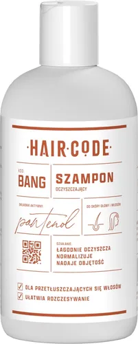  Hair Code BANG, Szampon do włosów oczyszczający